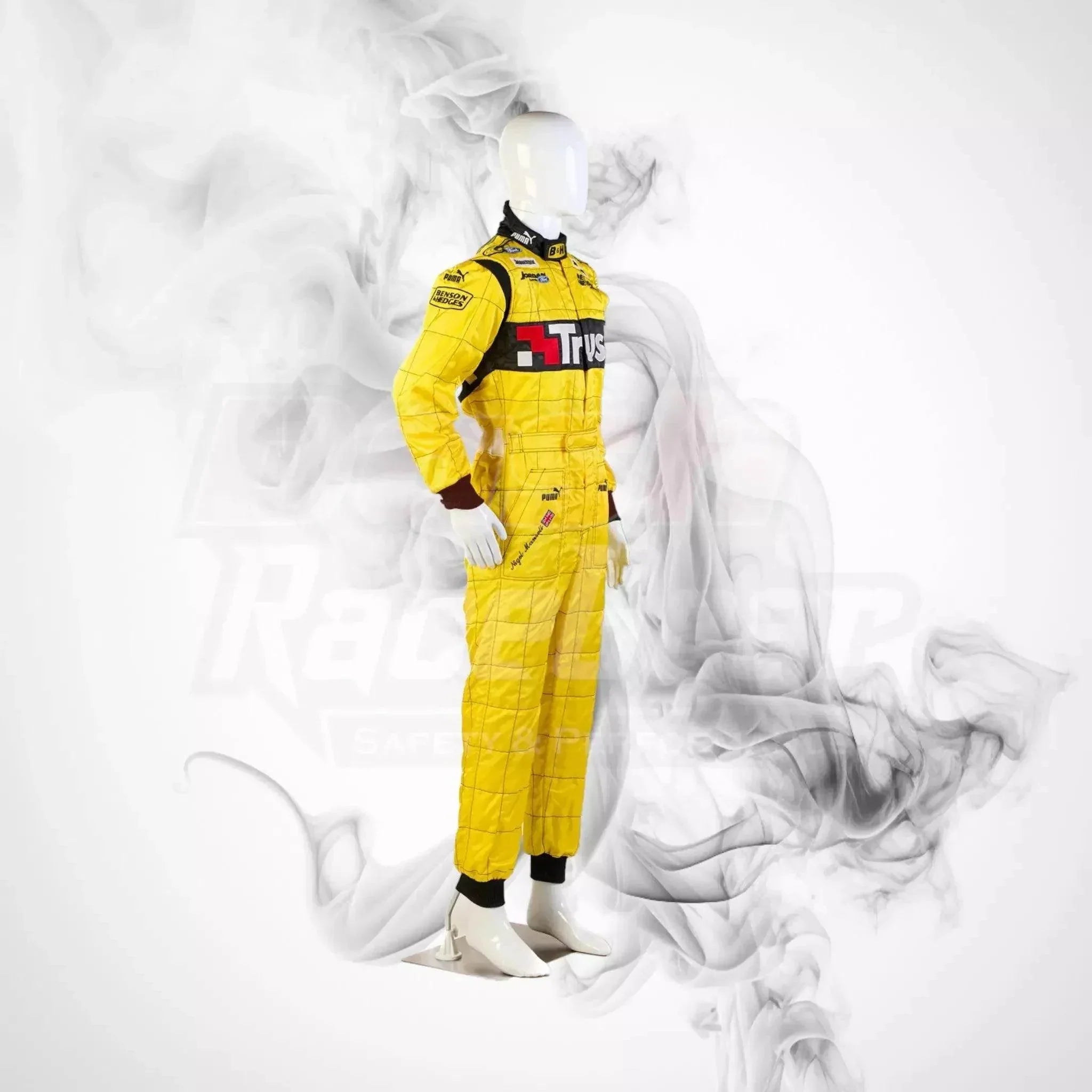 2004 Jordan Ford Benson & Hedges Sparco Formula 1 NIGEL MANSELL’S Race Suit