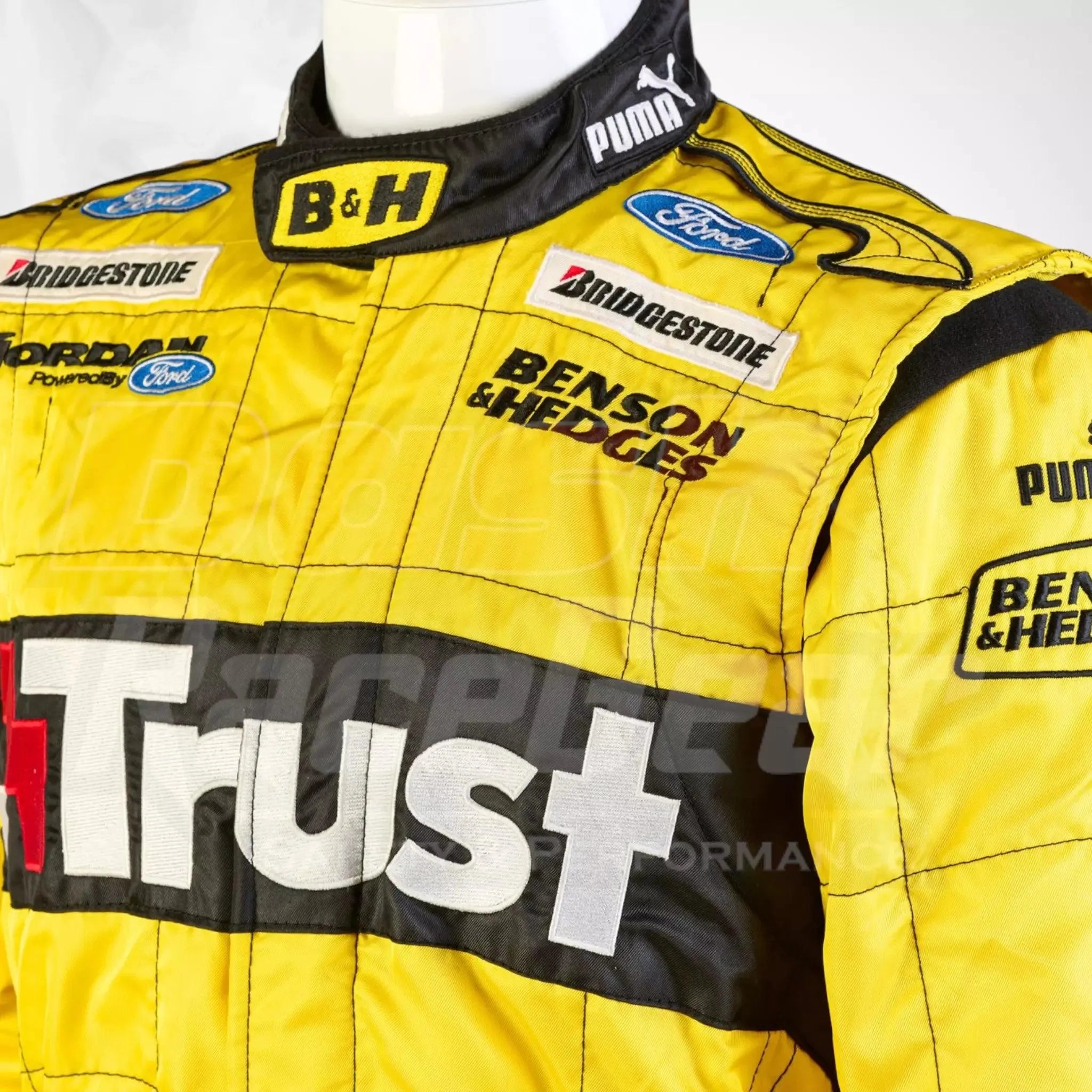 2004 Jordan Ford Benson & Hedges Sparco Formula 1 NIGEL MANSELL’S Race Suit - Dash Racewear