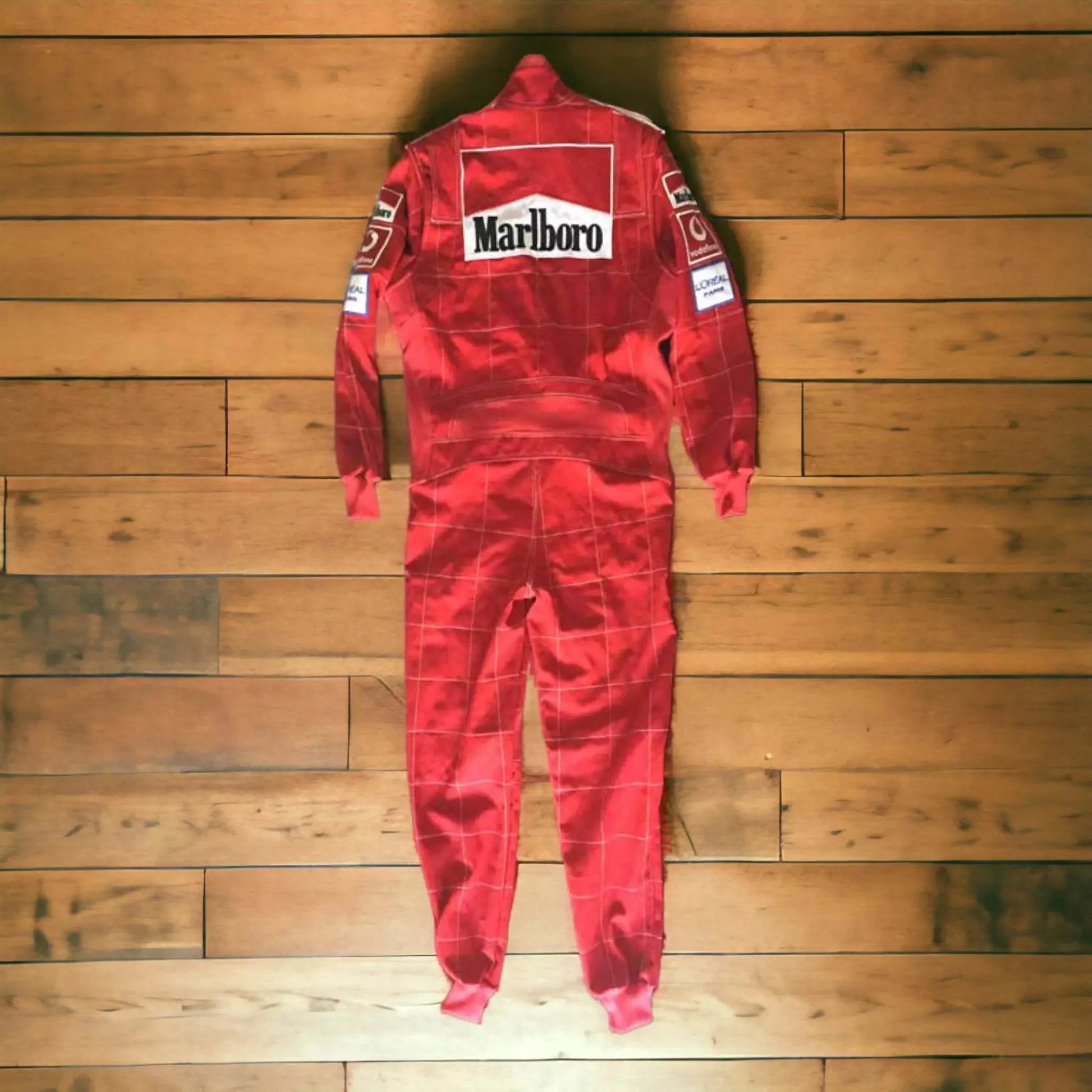 2004 Michael Schumacher Ferrari F1 Embroidered Racing Suit - Dash Racegear