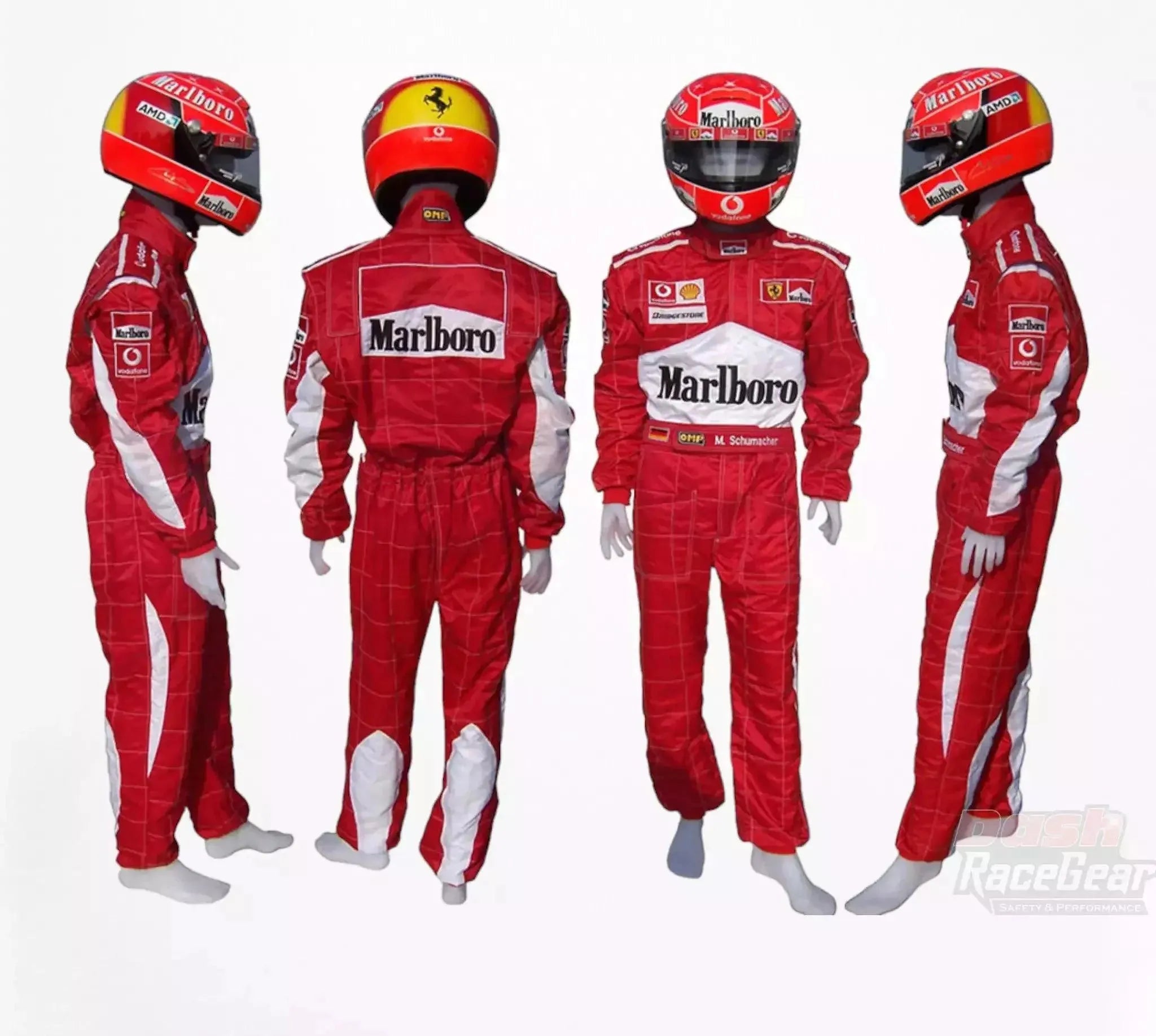 2006 Michael Schumacher Ferrari F1 Embroidered Racing suit - Dash Racewear