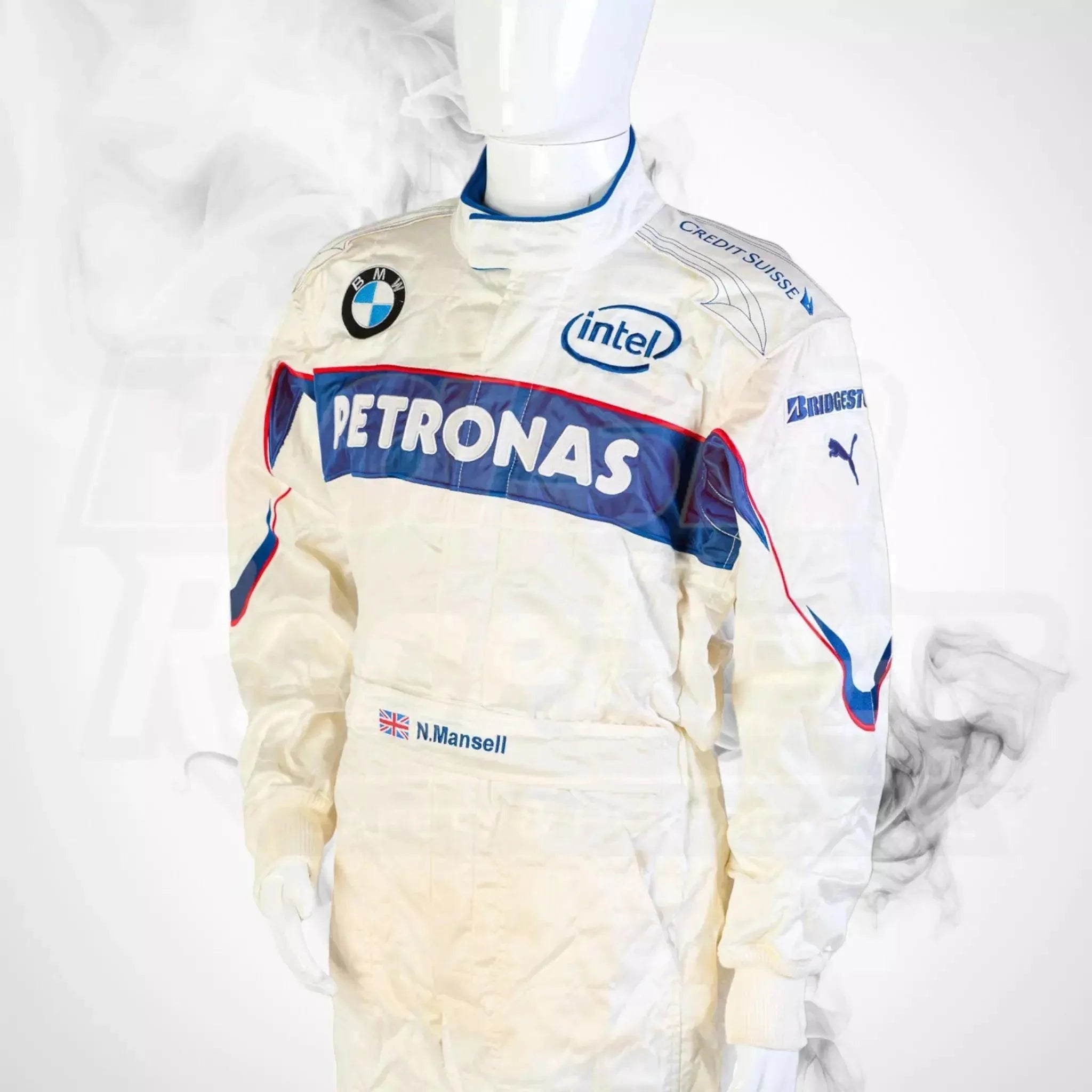 2007 BMW Sauber Formula 1 Puma NIGEL MANSELL’S Race Suit - Dash Racewear