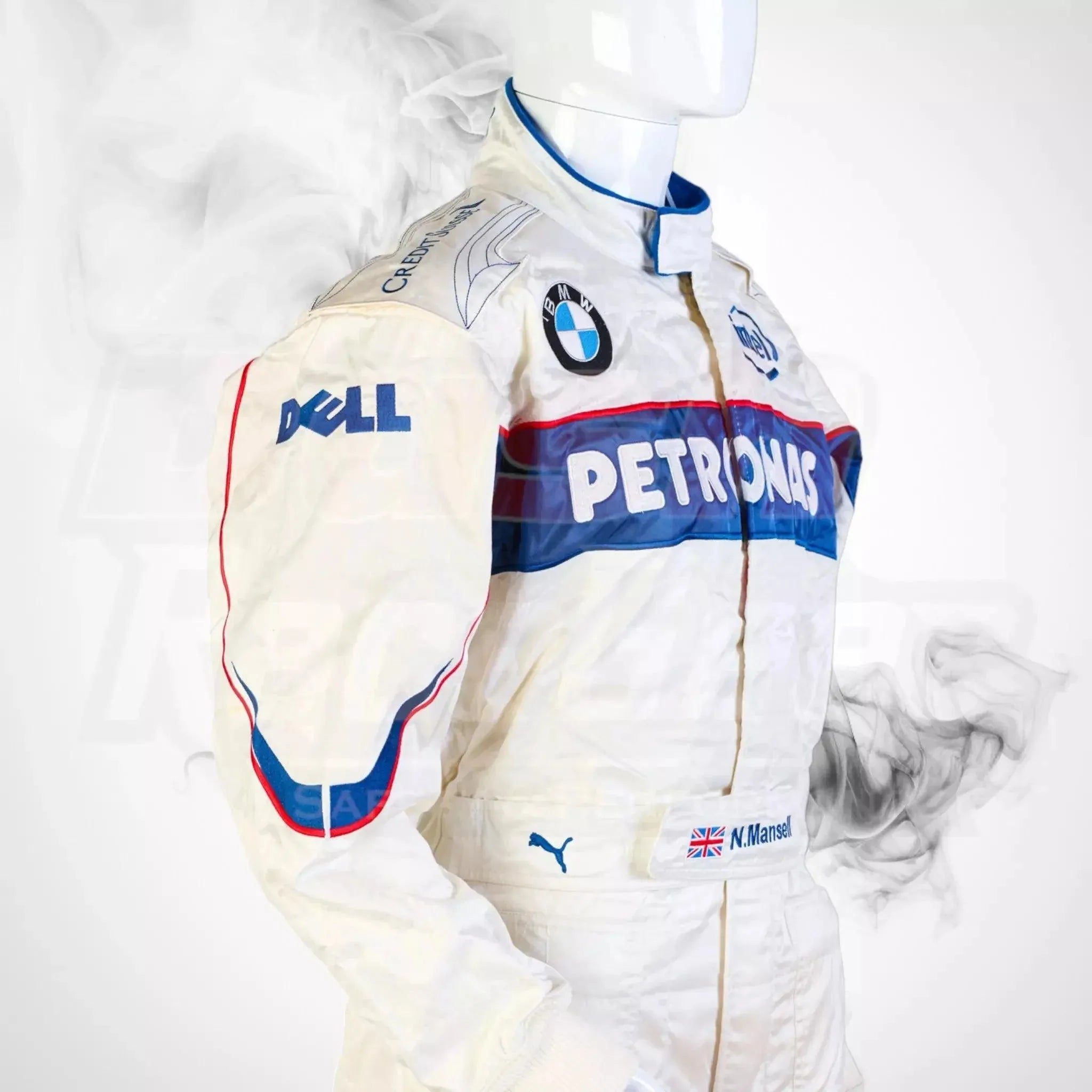 2007 BMW Sauber Formula 1 Puma NIGEL MANSELL’S Race Suit - Dash Racewear