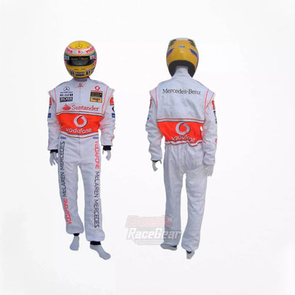 2007 Fernando Alonso McLaren F1 Embroidered Racing Suit - Dash Racegear
