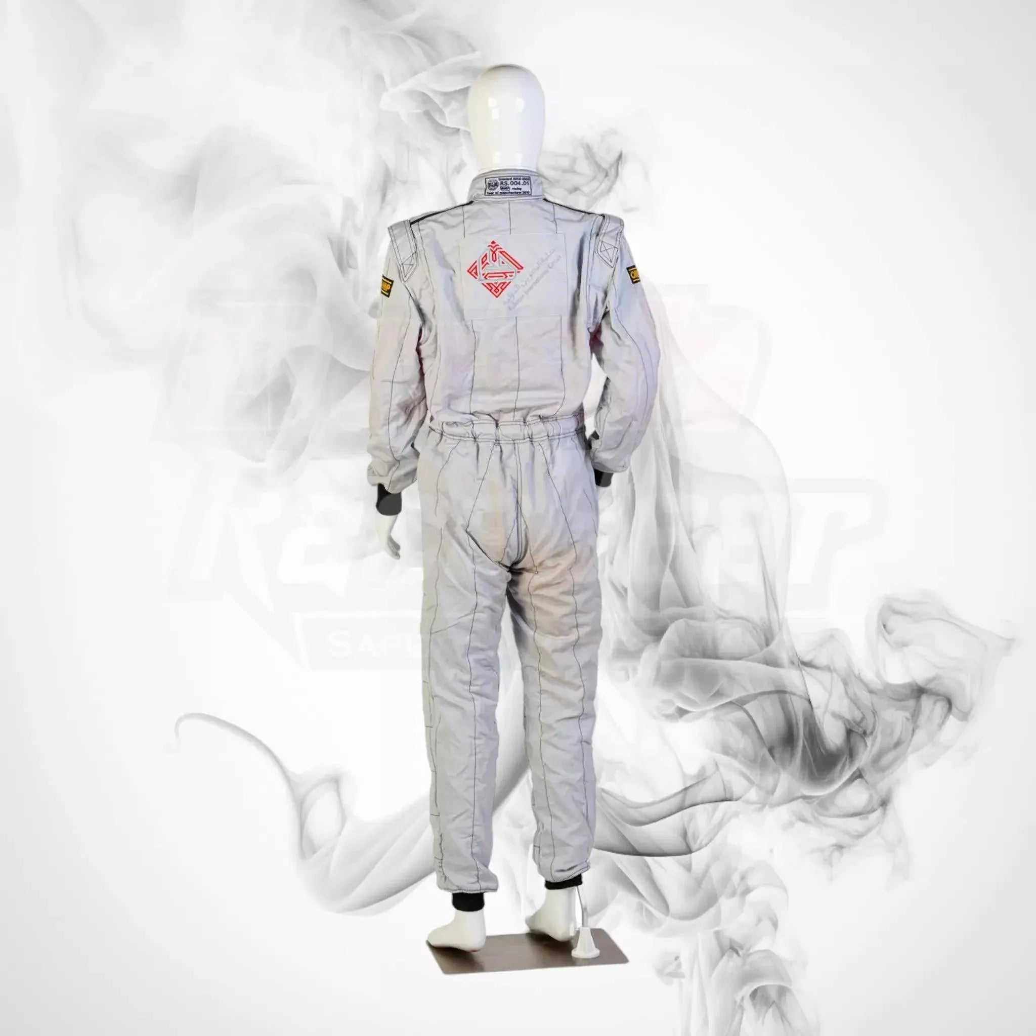 2010 Formula 1 50th Anniversary Bahrain Grand Prix Demonstration OMP NIGEL MANSELL’S Race Suit - Dash Racewear