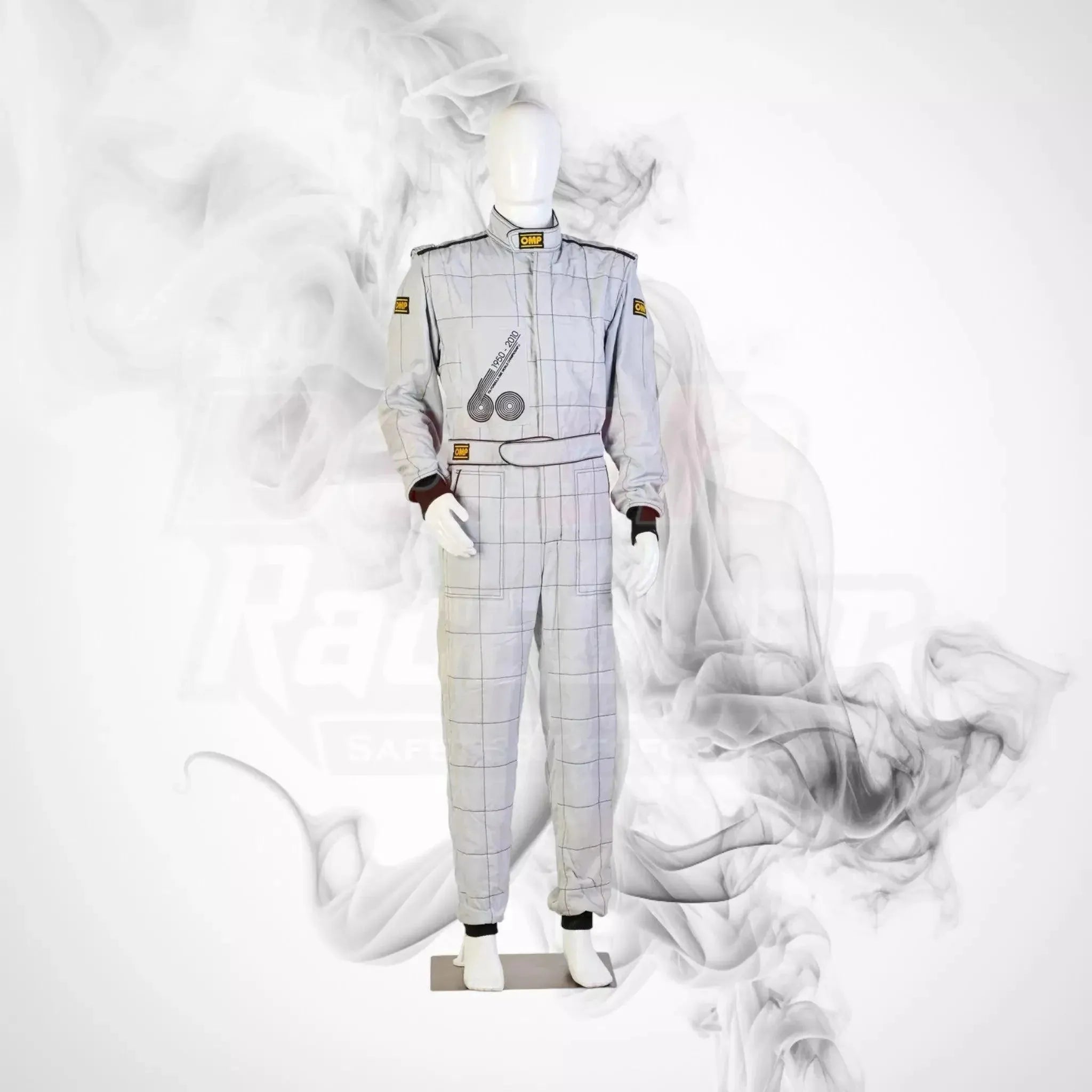 2010 Formula 1 50th Anniversary Bahrain Grand Prix Demonstration OMP NIGEL MANSELL’S Race Suit - Dash Racewear