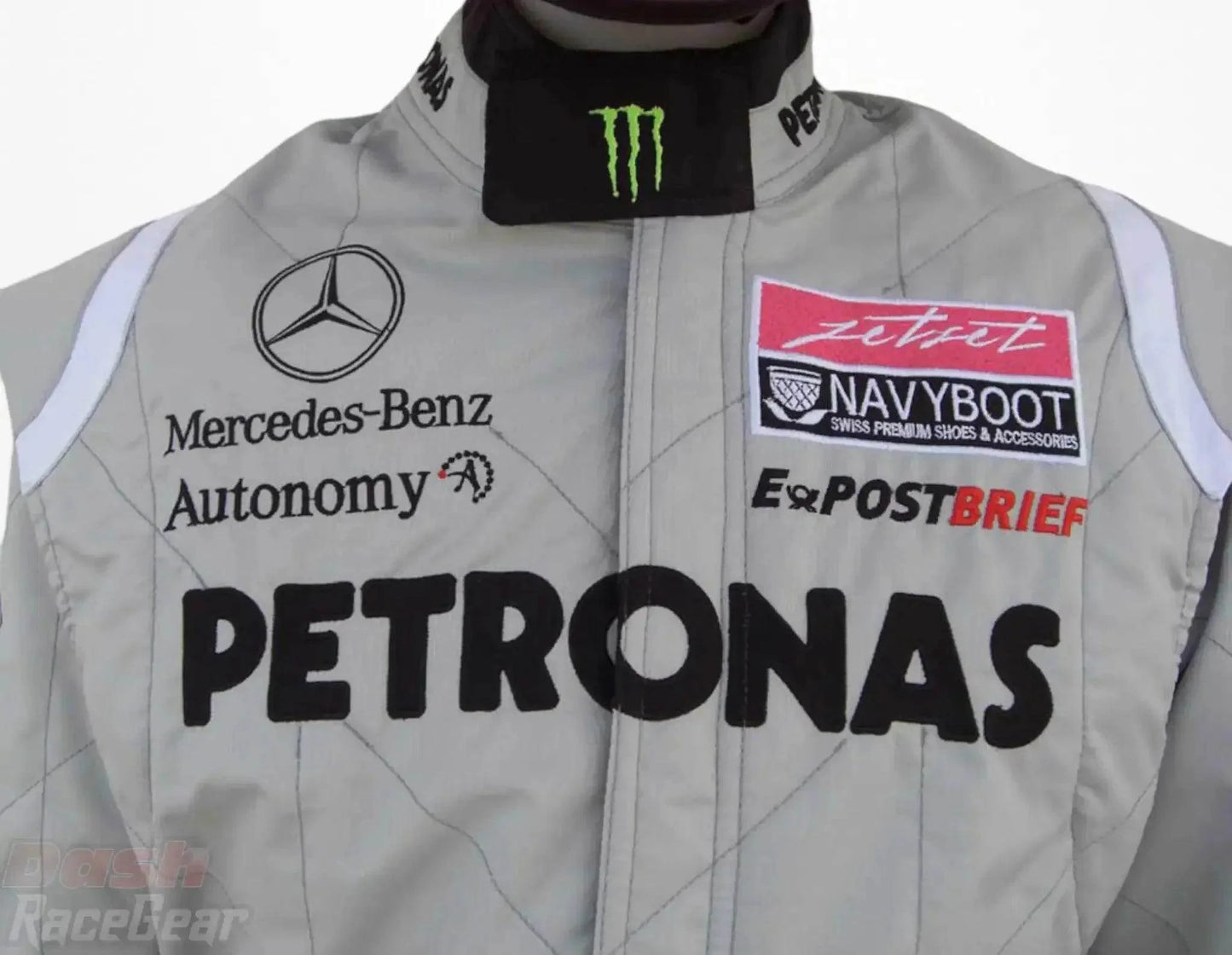 2011 Michael Schumacher Mercedes Benz F1 Embroidered Race Suit - Dash Racegear