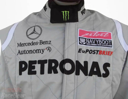 2011 Michael Schumacher Mercedes Benz F1 Embroidered Race Suit - Dash Racegear