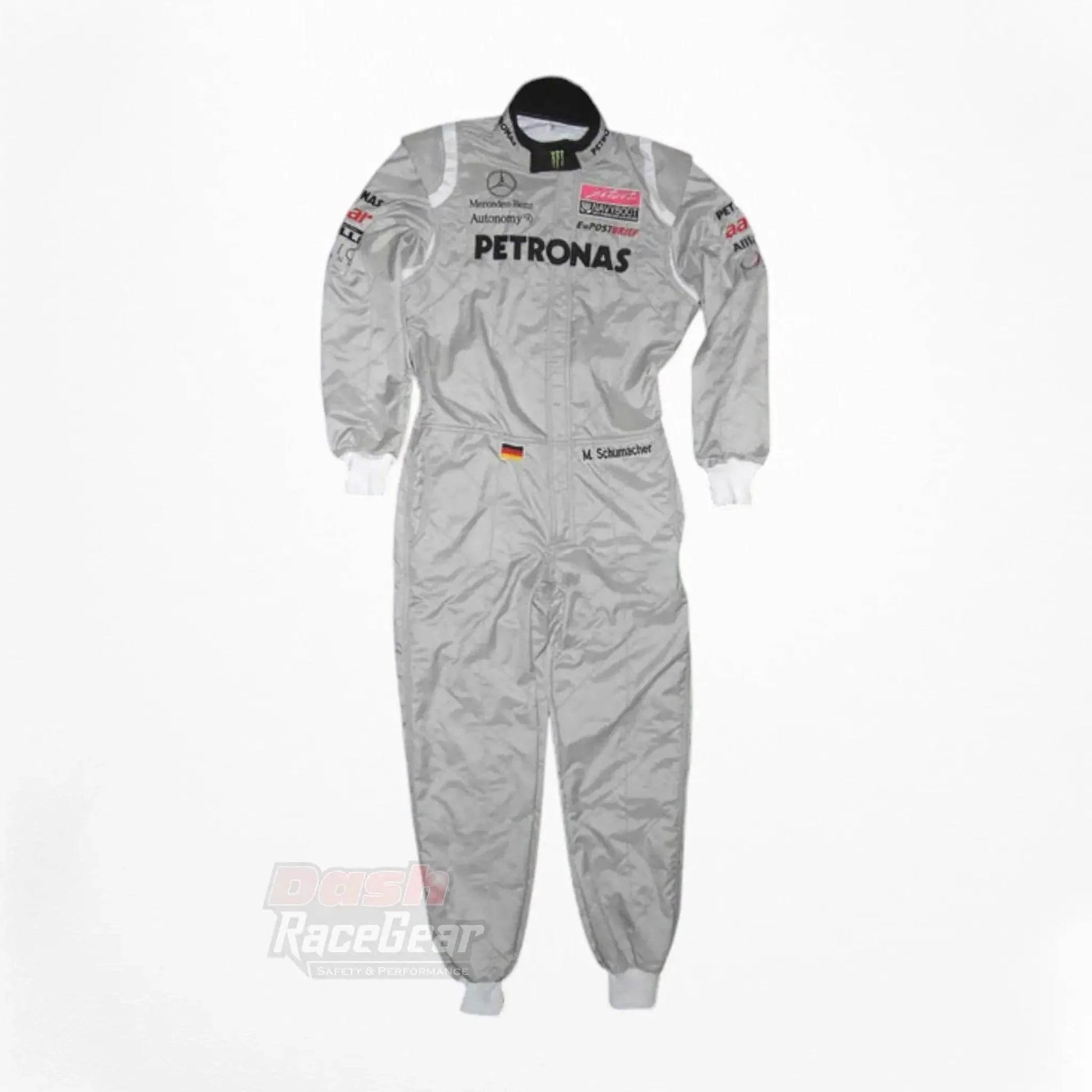 2011 Michael Schumacher Mercedes Benz F1 Embroidered Race Suit - Dash Racegear