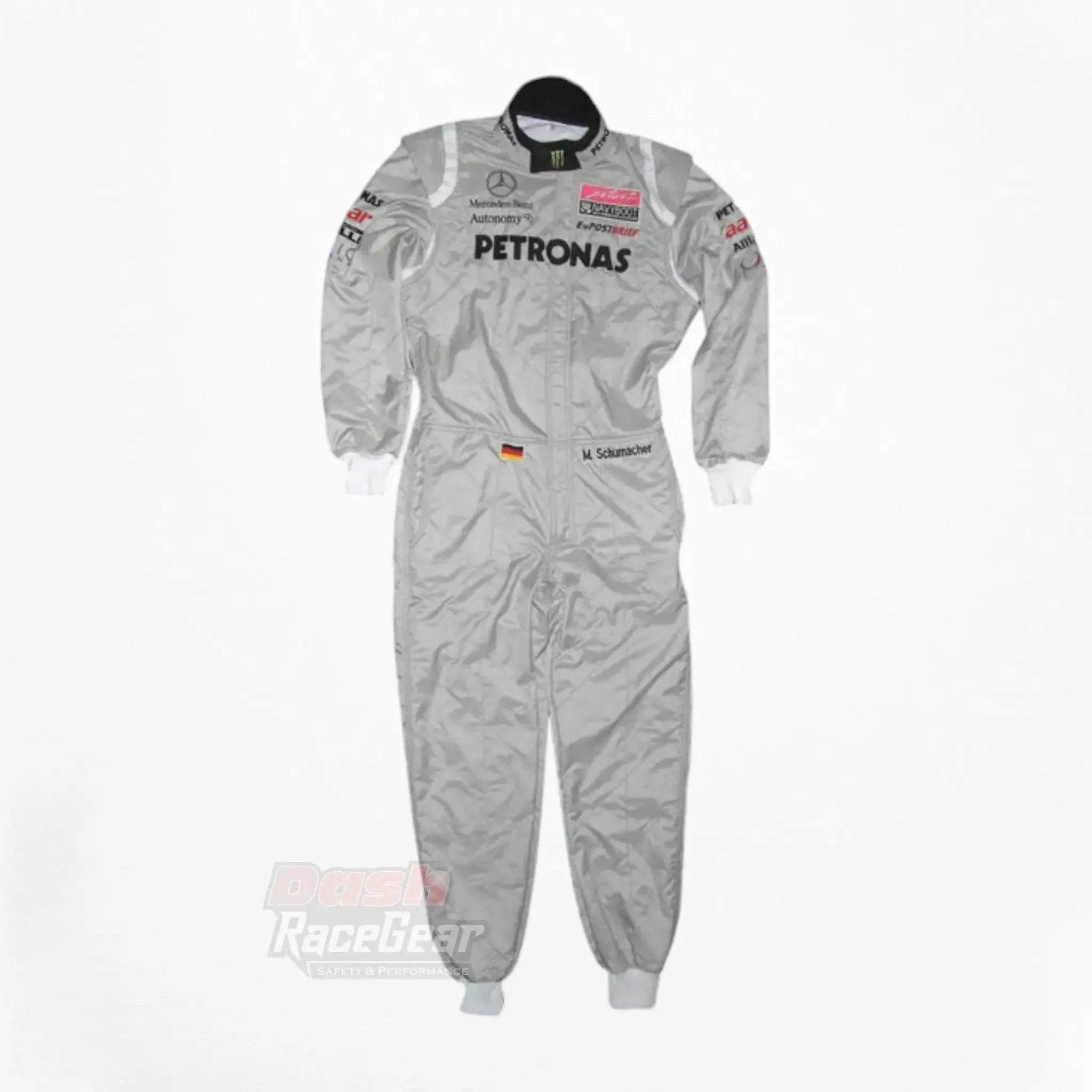 2011 Michael Schumacher Mercedes Benz F1 Embroidered Race Suit - Dash Racewear