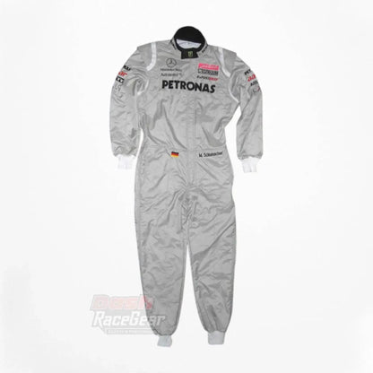 2011 Michael Schumacher Mercedes Benz F1 Embroidered Race Suit - Dash Racegear