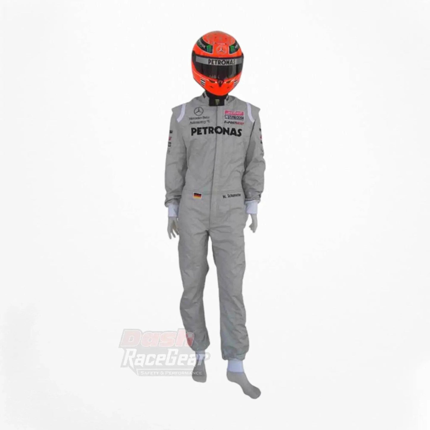 2011 Michael Schumacher Mercedes Benz F1 Embroidered Race Suit - Dash Racegear