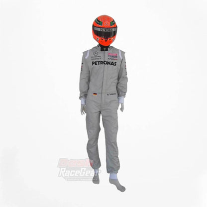 2011 Michael Schumacher Mercedes Benz F1 Embroidered Race Suit - Dash Racegear