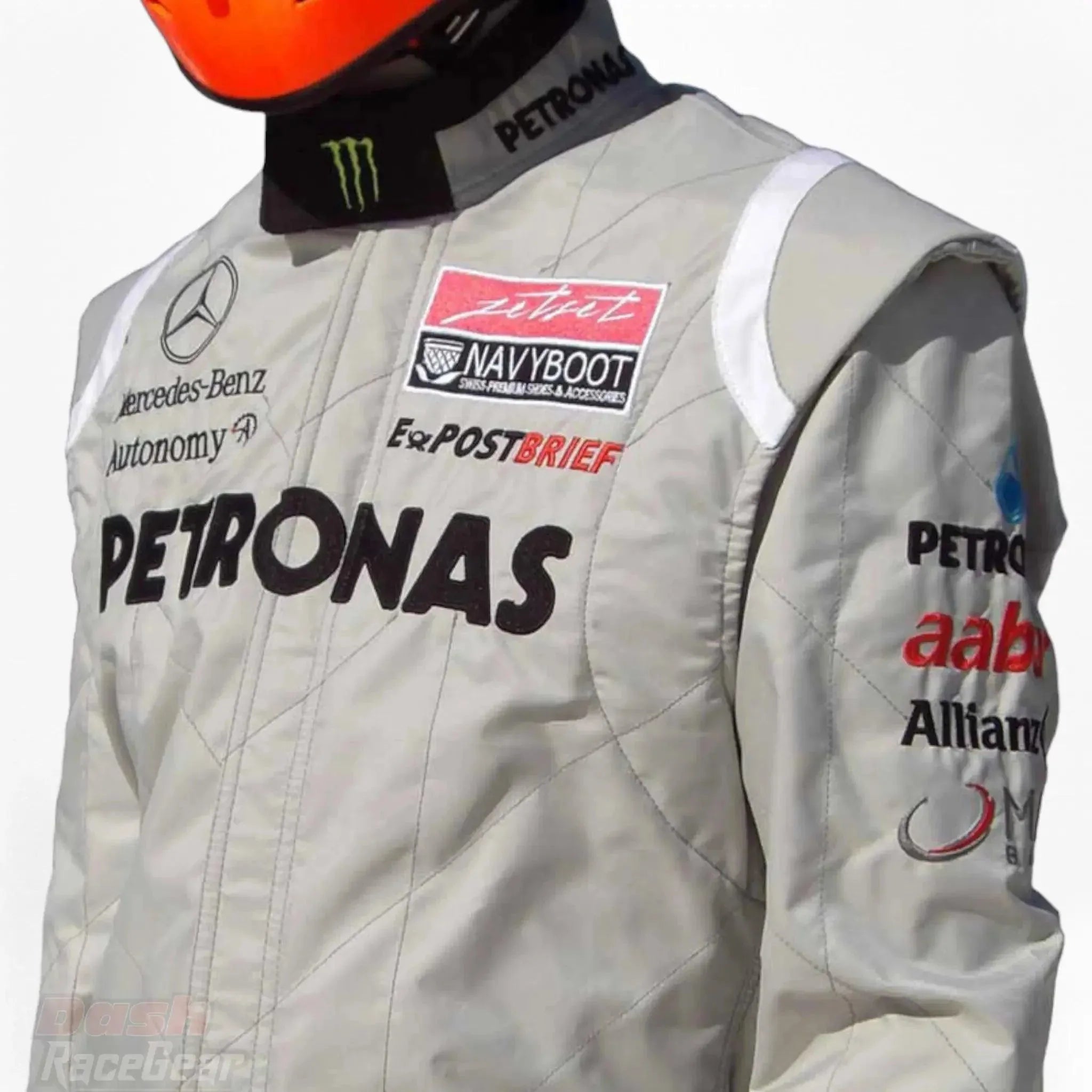 2011 Michael Schumacher Mercedes Benz F1 Embroidered Race Suit - Dash Racewear