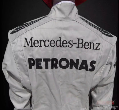 2012 Michael Schumacher Mercedes Benz F1 Embroidered Race Suit - Dash Racegear