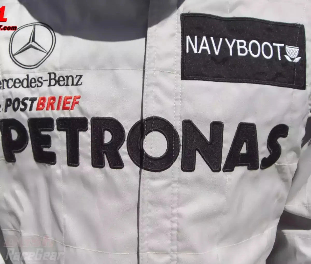 2012 Michael Schumacher Mercedes Benz F1 Embroidered Race Suit - Dash Racewear
