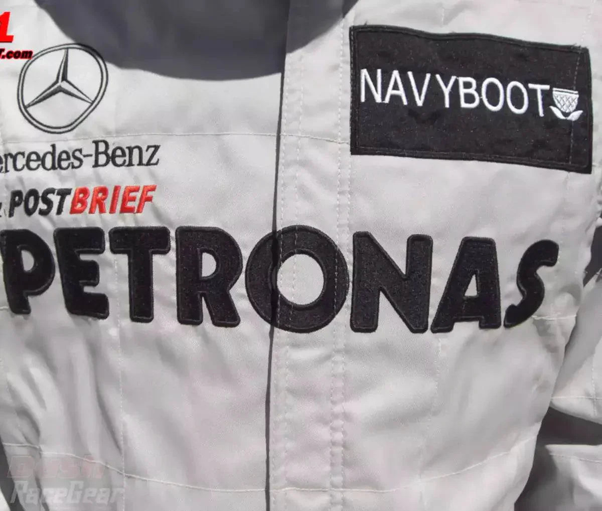 2012 Michael Schumacher Mercedes Benz F1 Embroidered Race Suit DASH RACEGEAR