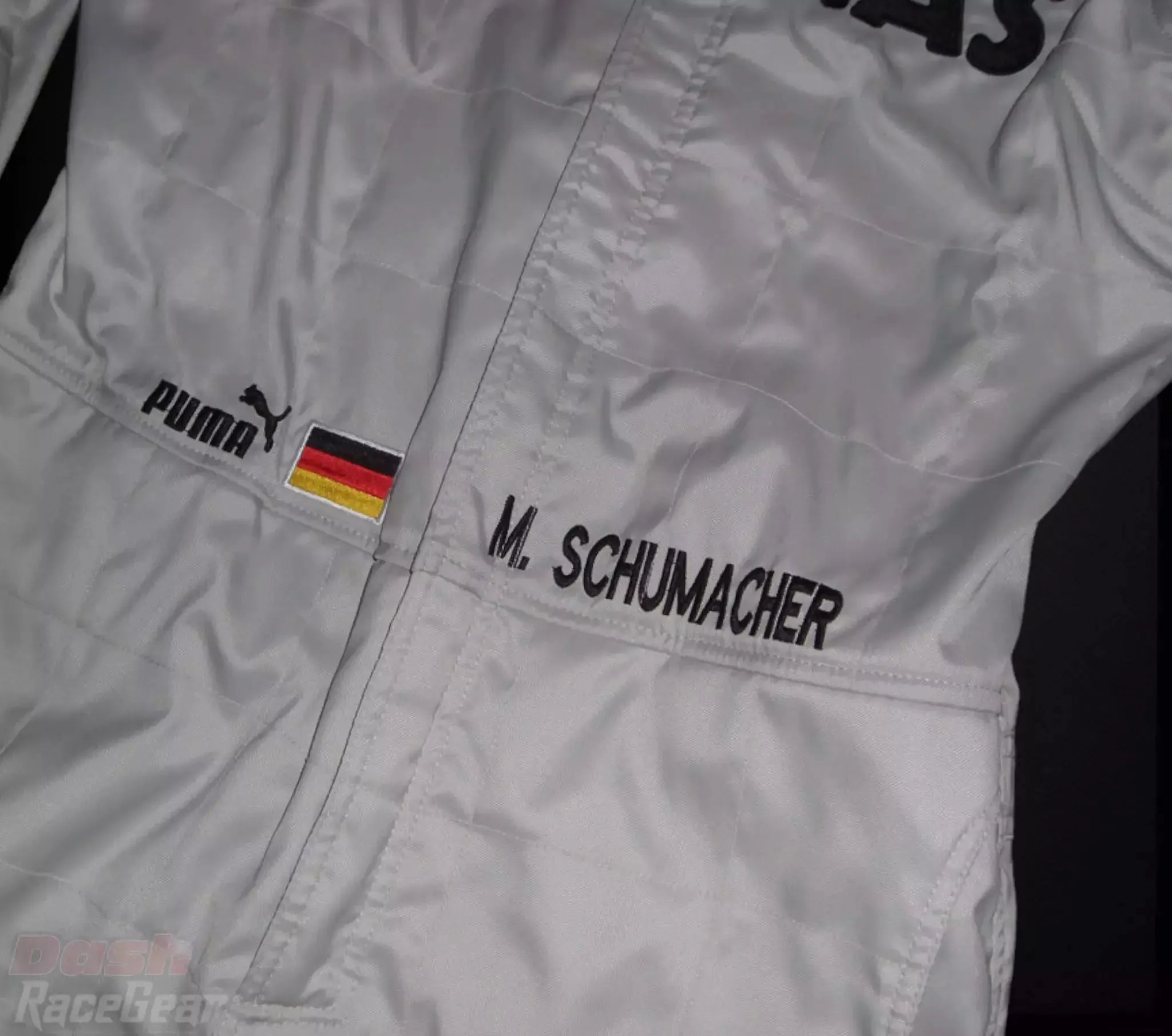 2012 Michael Schumacher Mercedes Benz F1 Embroidered Race Suit - Dash Racewear