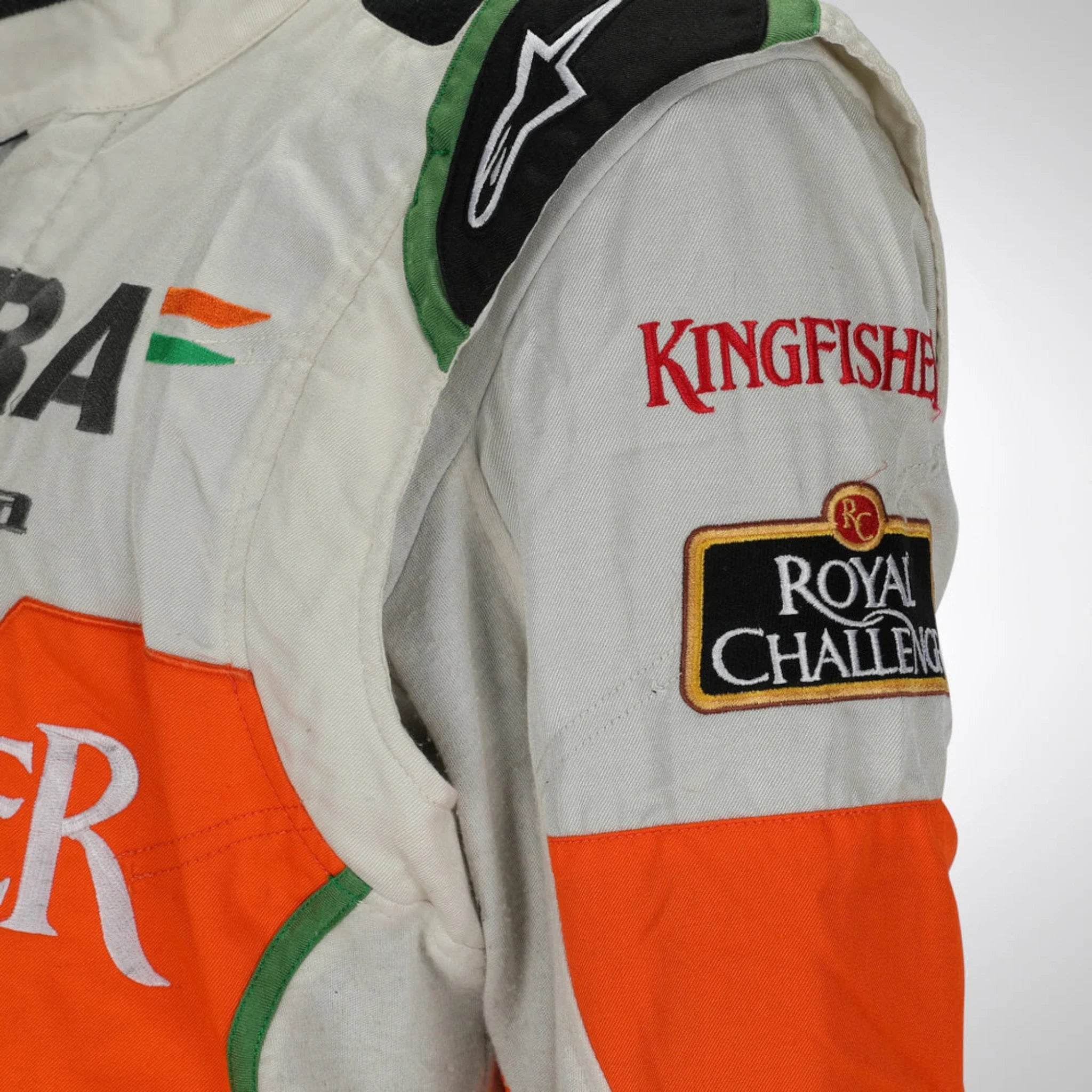 2012 Sahara Force India F1 Team Mechanic Embroidered Suit DASH RACEGEAR