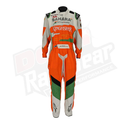 2012 Sahara Force India F1 Team Mechanic Embroidered Suit - Dash Racegear