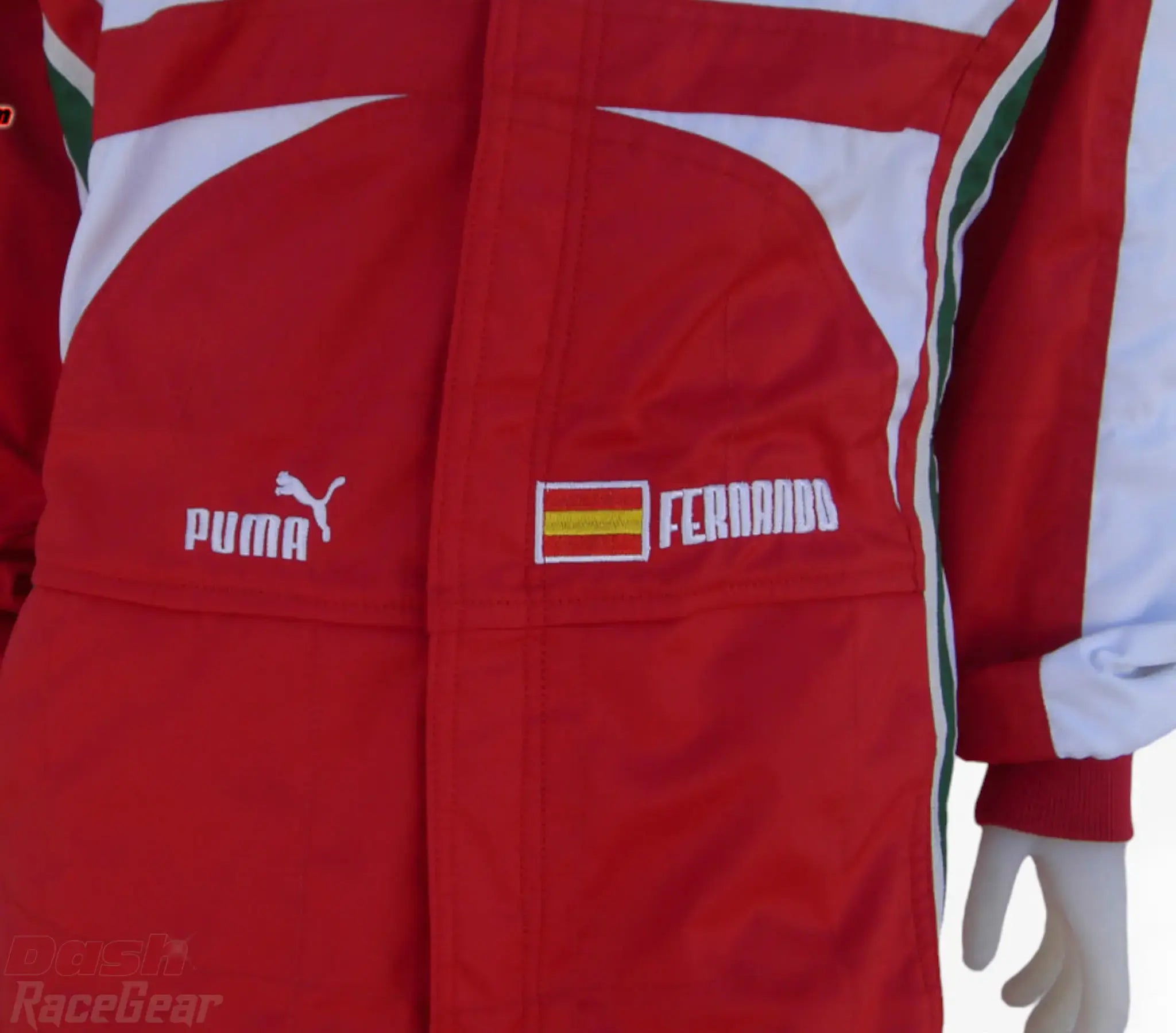 2013 Fernando Alonso Ferrari F1 Embroidered Racing Suit - Dash Racegear