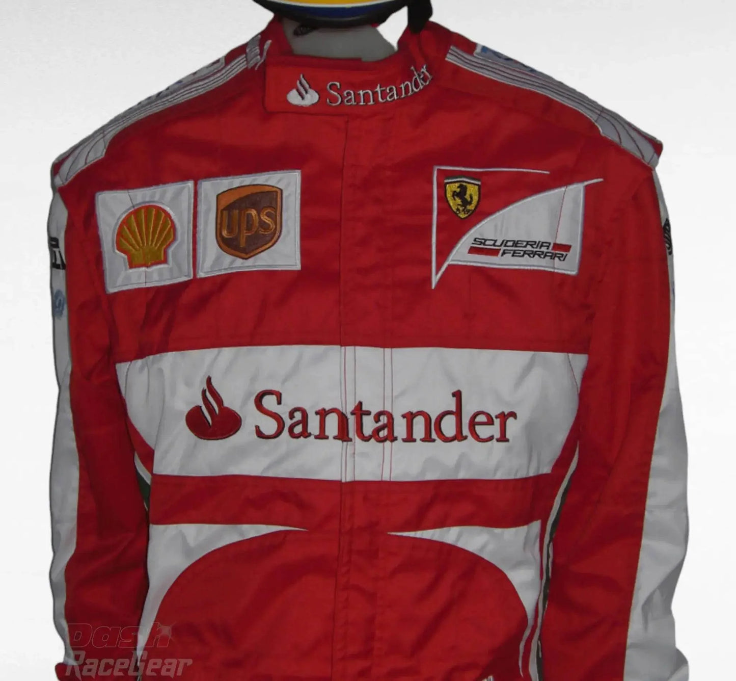 2013 Fernando Alonso Ferrari F1 Embroidered Racing Suit - Dash Racegear