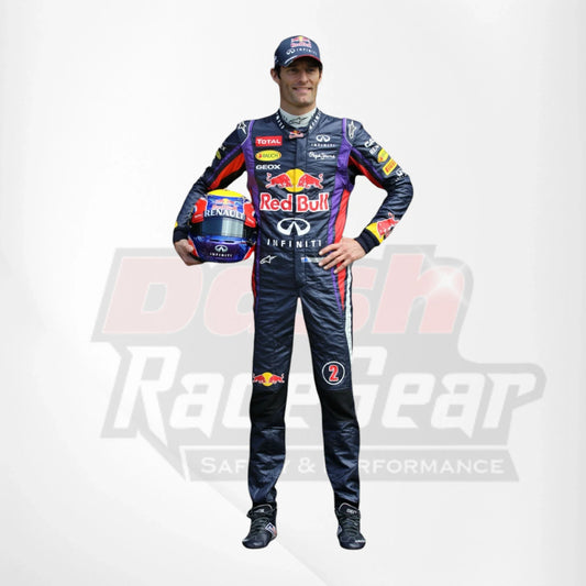 2013 Mark Webber F1 Team Race Suit - Dash Racegear