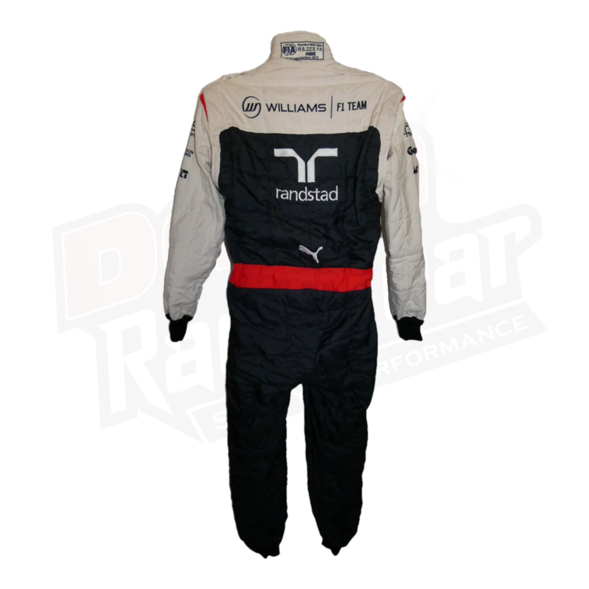 2013 Valtteri Bottas Williams race suit – Brazilian GP