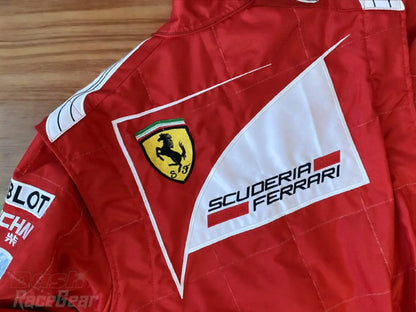2014 Fernando Alonso Ferrari F1 Embroidered Racing Suit - Dash Racegear