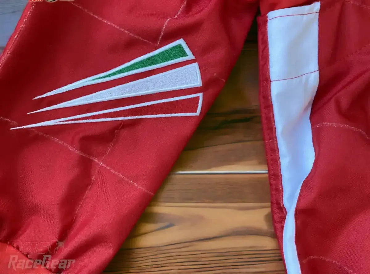 2014 Fernando Alonso Ferrari F1 Embroidered Racing Suit - Dash Racewear