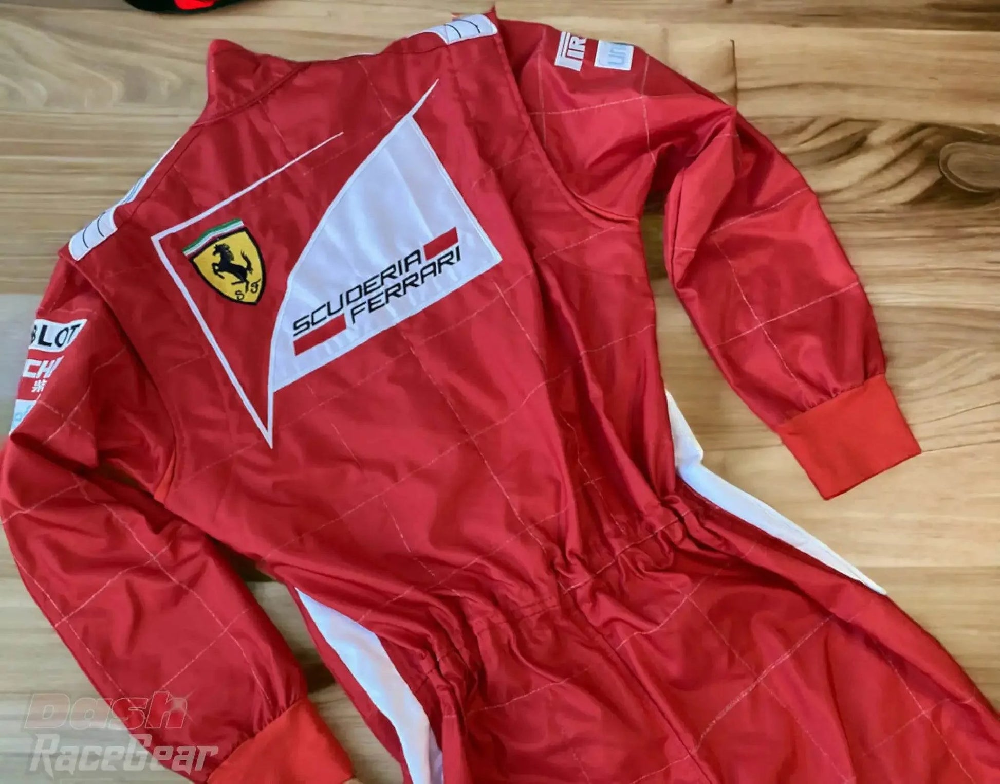 2014 Fernando Alonso Ferrari F1 Embroidered Racing Suit - Dash Racegear