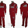 2014 Fernando Alonso Ferrari F1 Embroidered Racing Suit - Dash Racewear