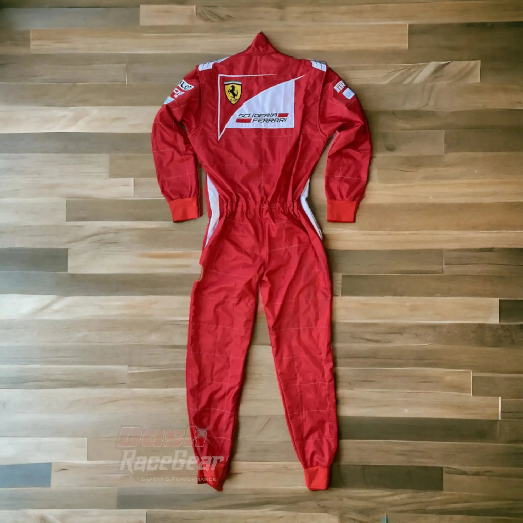 2014 Fernando Alonso Ferrari F1 Embroidered Racing Suit - Dash Racewear