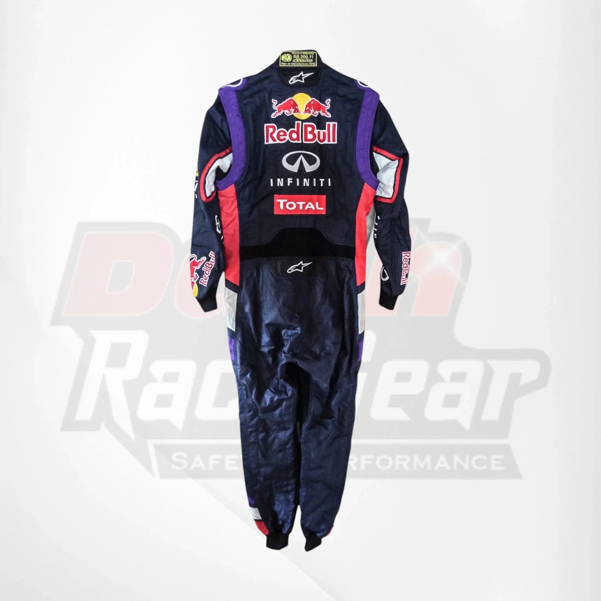 2014 Sebastian Vettel F1 Team Race Suit - Dash Racegear