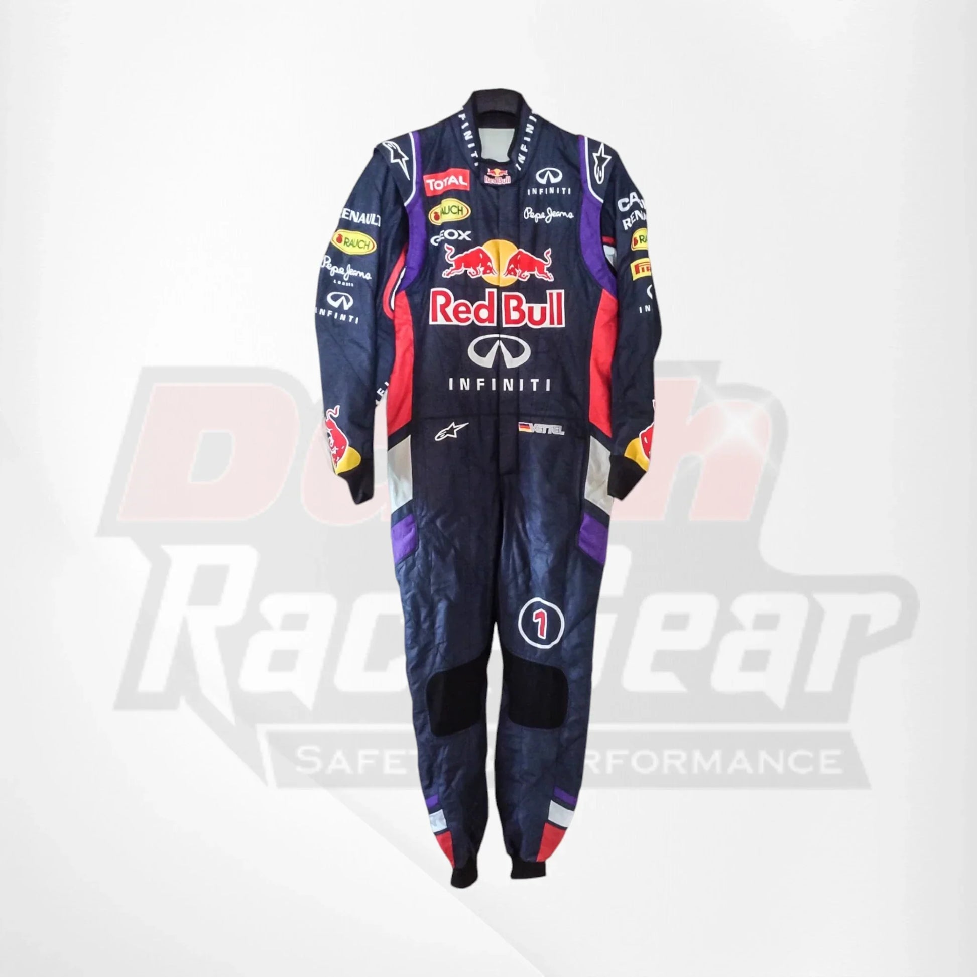 2014 Sebastian Vettel F1 Team Race Suit - Dash Racegear