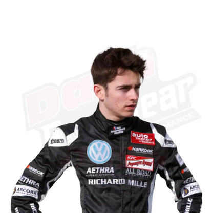 2015 Charles Leclerc Richard Mille F3 Race Suit - Silverstone - Dash Racegear