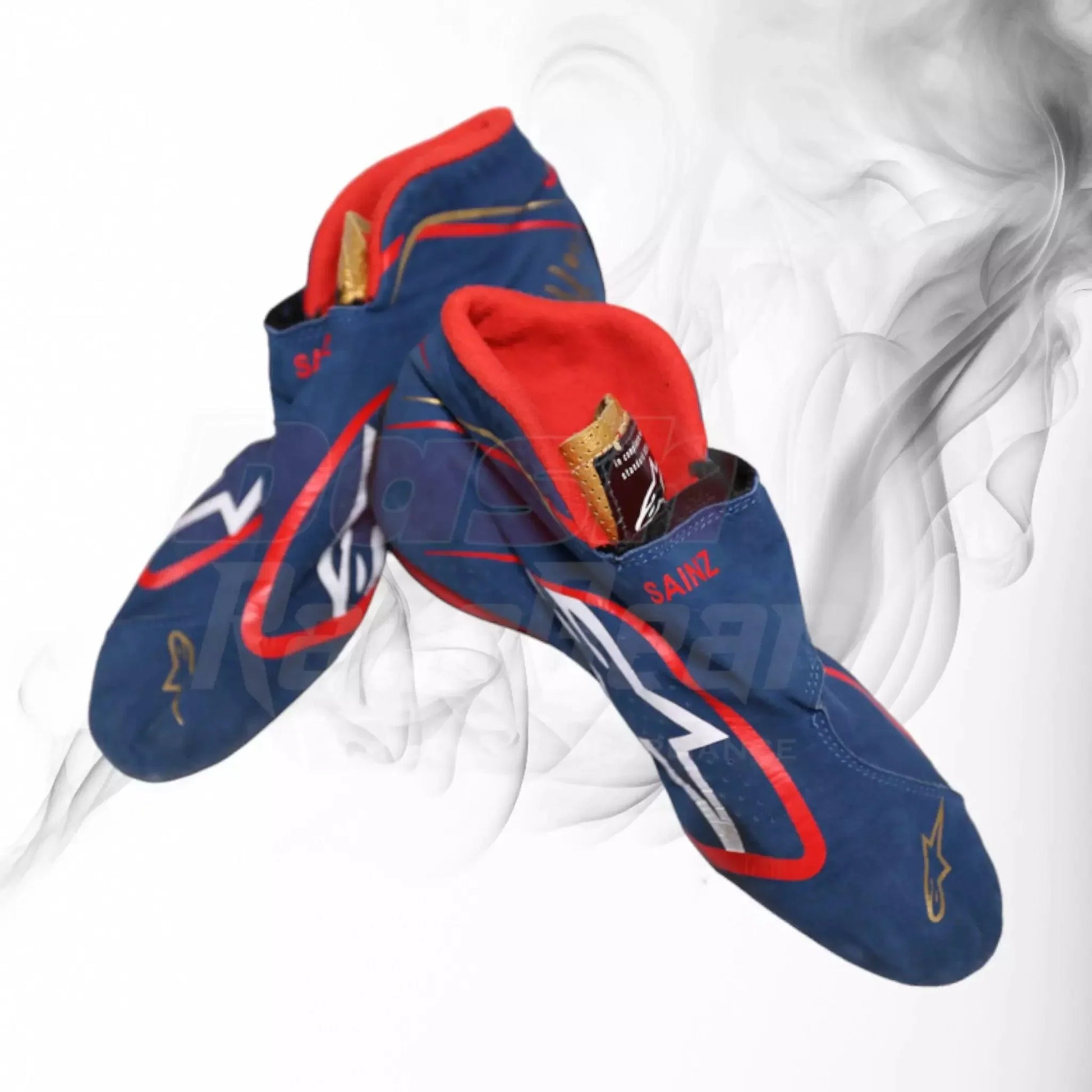 2016 Carlos Sainz Malaysian GP F1 Race boots - Dash Racegear