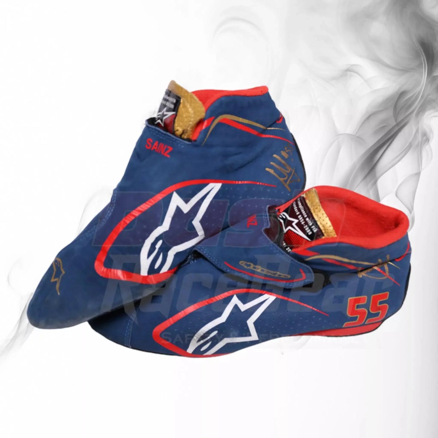 2016 Carlos Sainz Malaysian GP F1 Race boots - Dash Racegear