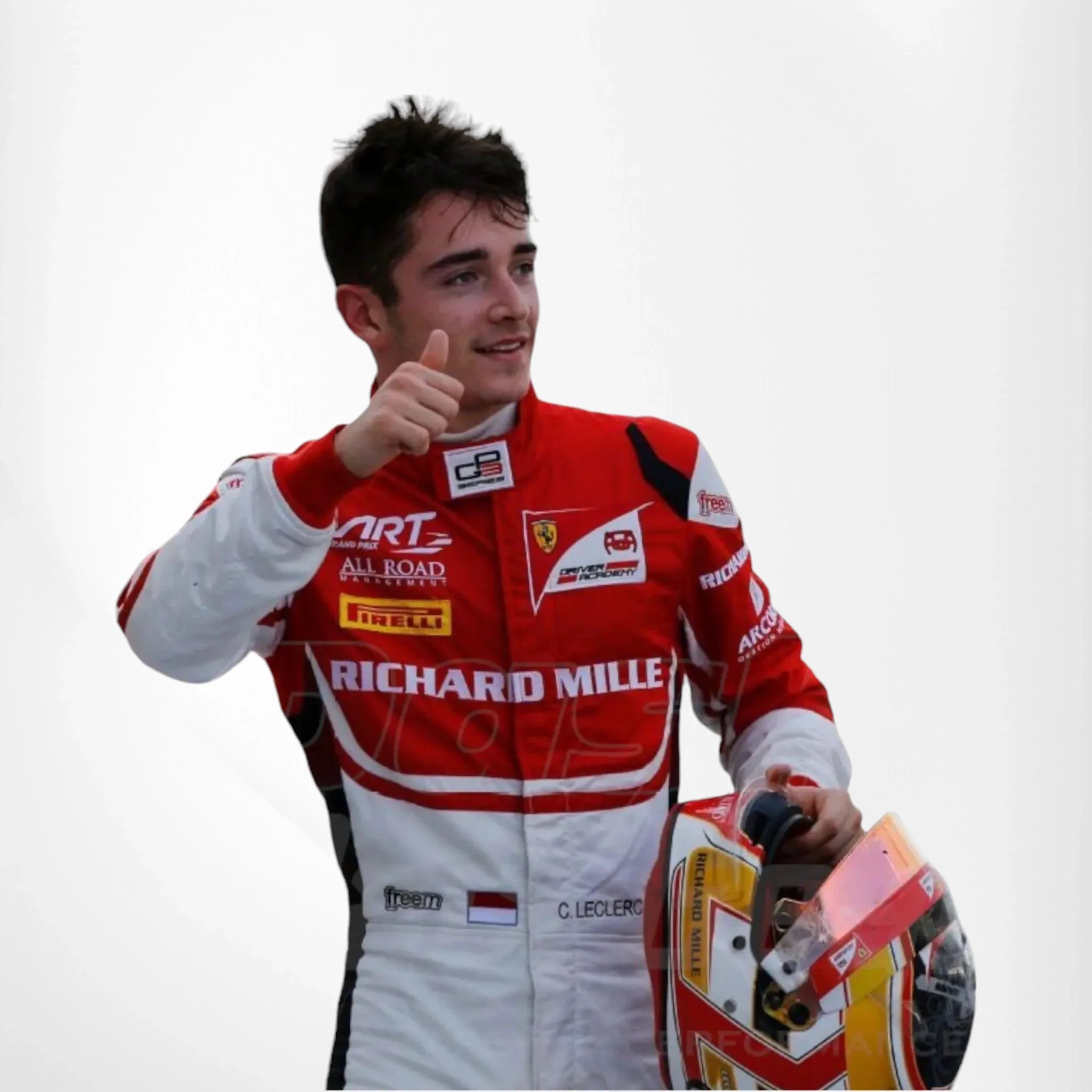 2016 Charles Leclerc Ferrari F1 Race Suit KIDS - Dash Racegear