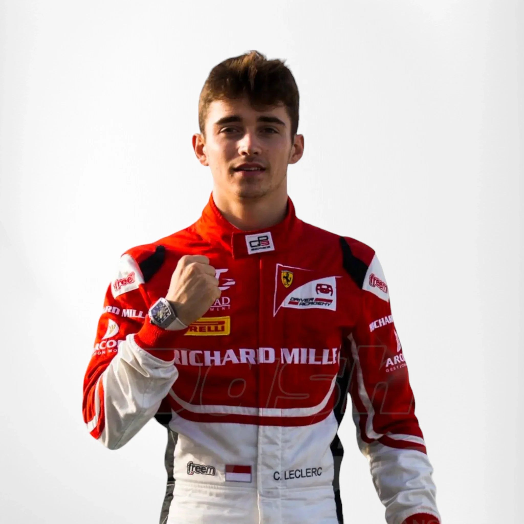 2016 Charles Leclerc Ferrari F1 Race Suit KIDS - Dash Racegear