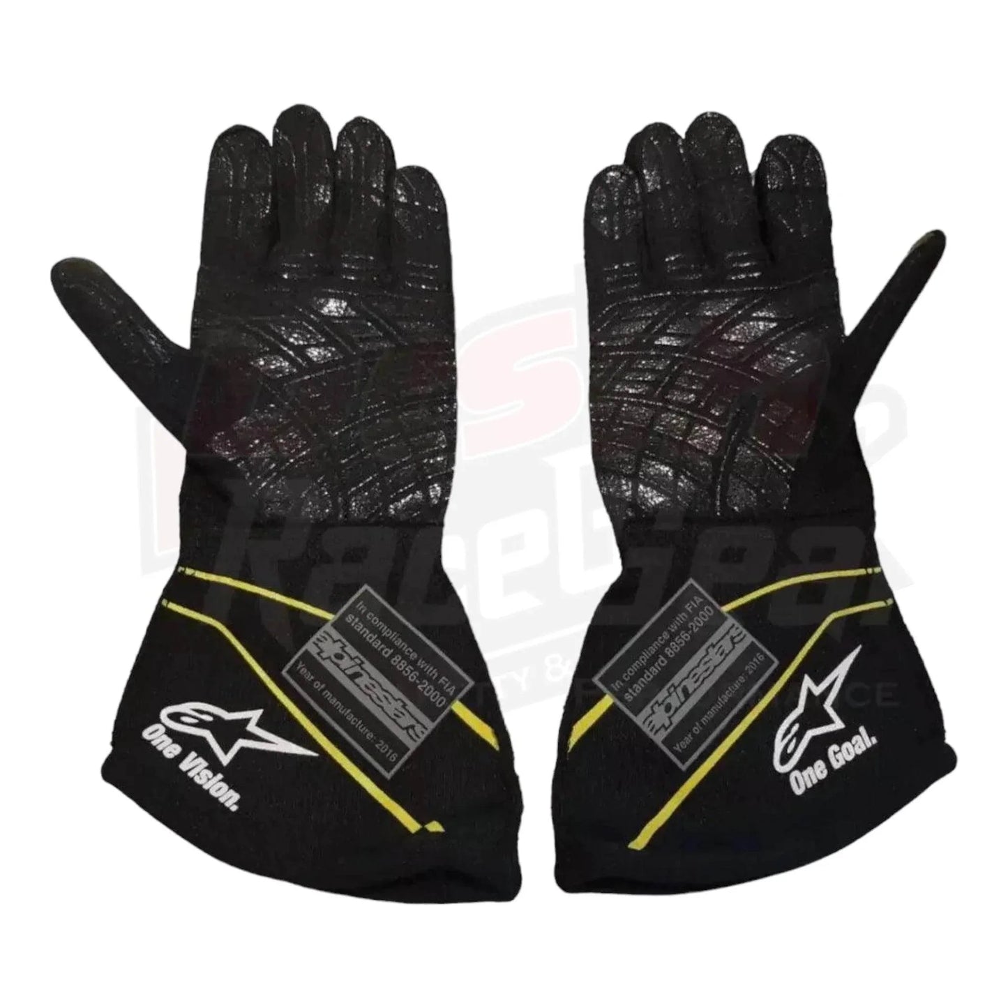 2016 Esteban Ocon Alpinestars F1 Race Gloves - Dash Racegear