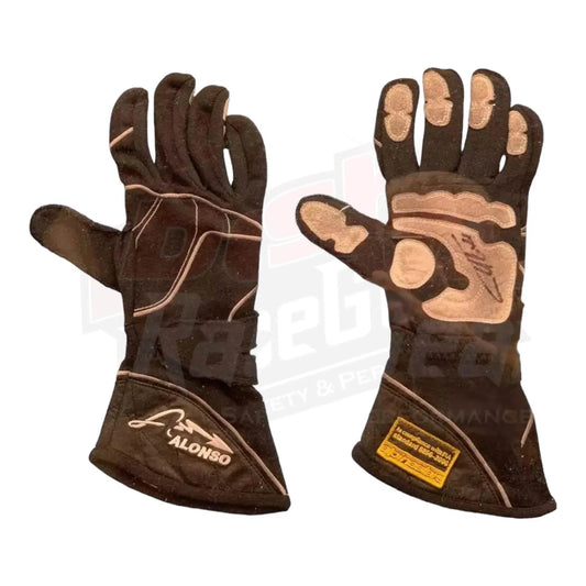 2016 Fernando Alonso F1 Race gloves - Dash Racegear