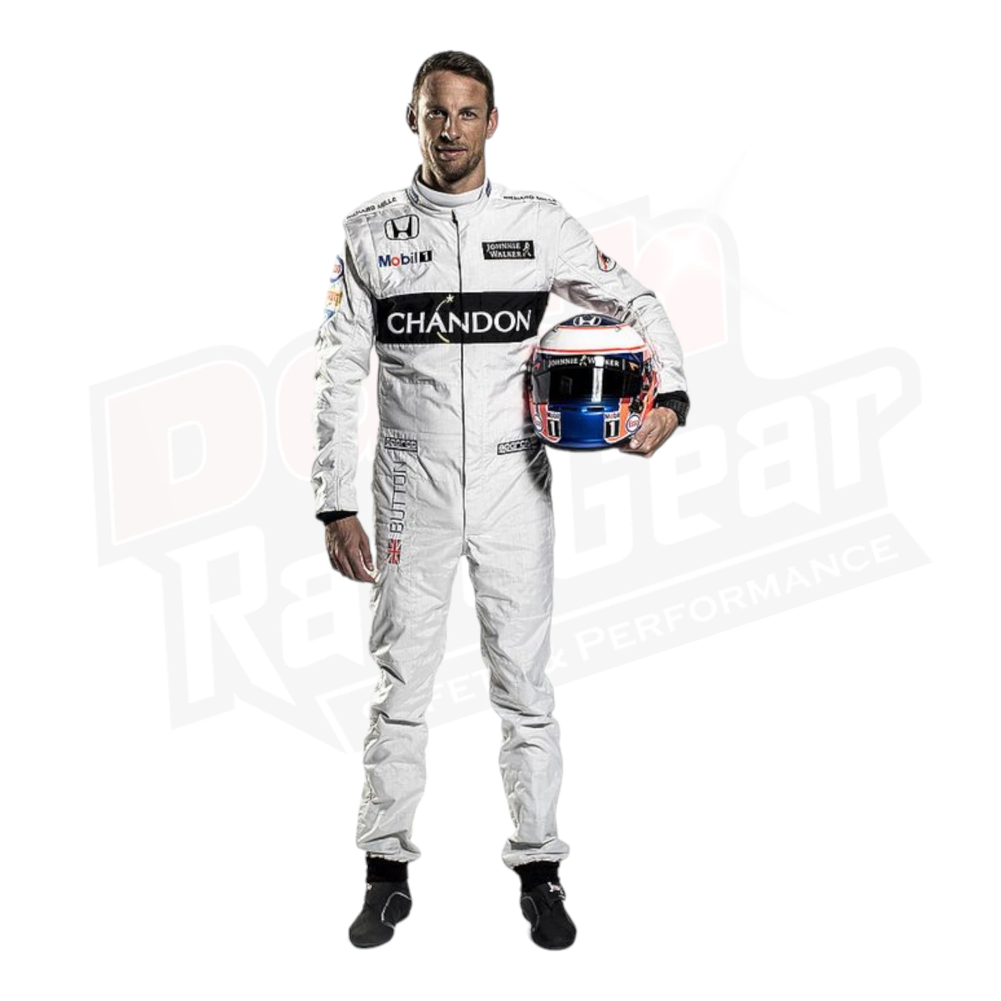 2016 Fernando Alonso McLaren F1 Team Race Suit
