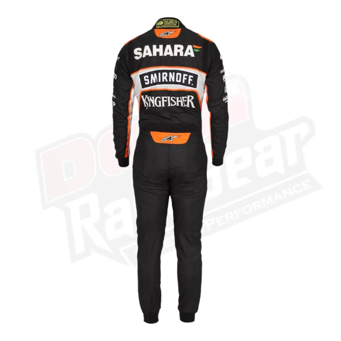2016 Sergio Perez Sahara Force India F1 Team Race Suit - Dash Racegear