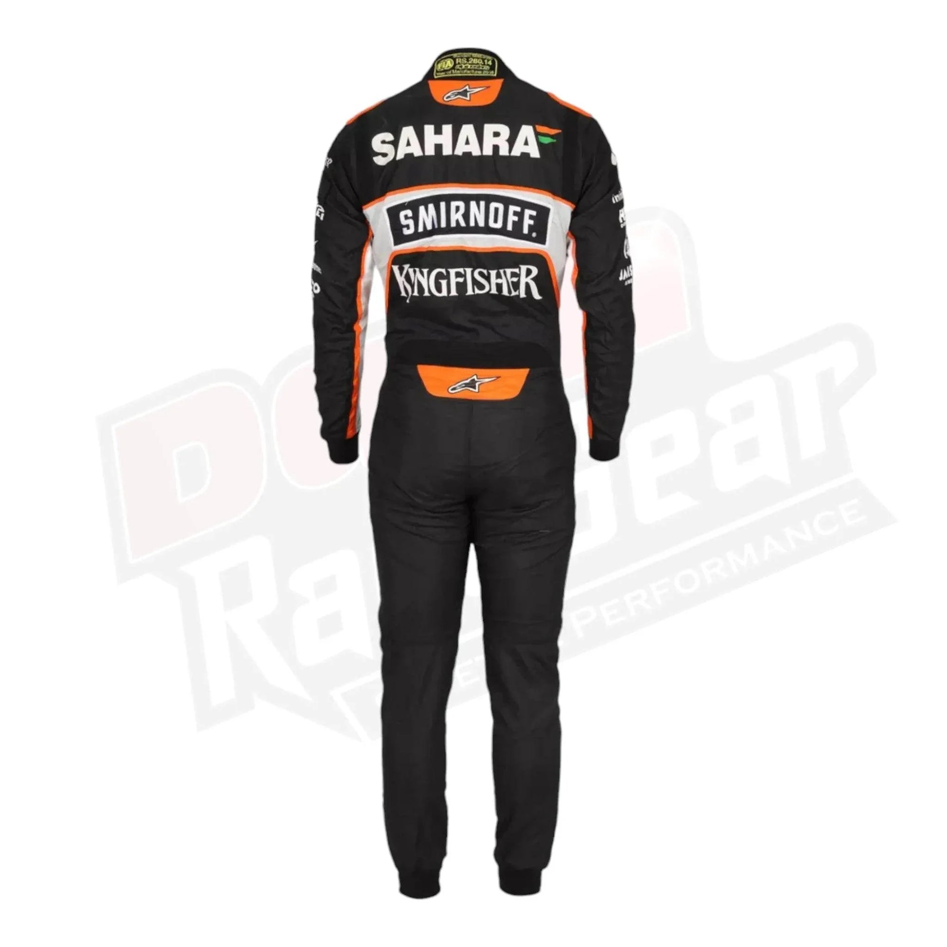 2016 Sergio Perez Sahara Force India F1 Team Race Suit - Dash Racegear
