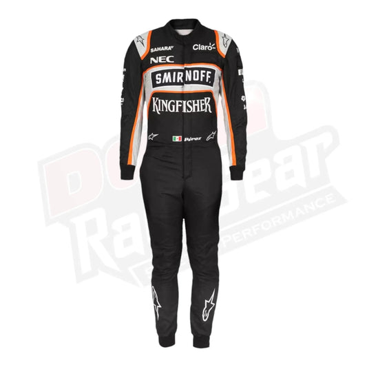 2016 Sergio Perez Sahara Force India F1 Team Race Suit - Dash Racegear
