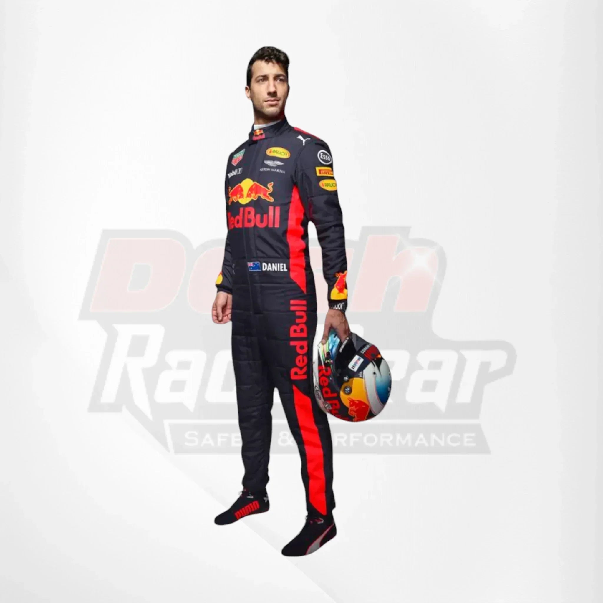 2017 Daniel Ricciardo Formula 1 Race Suit - Mexico GP Puma
