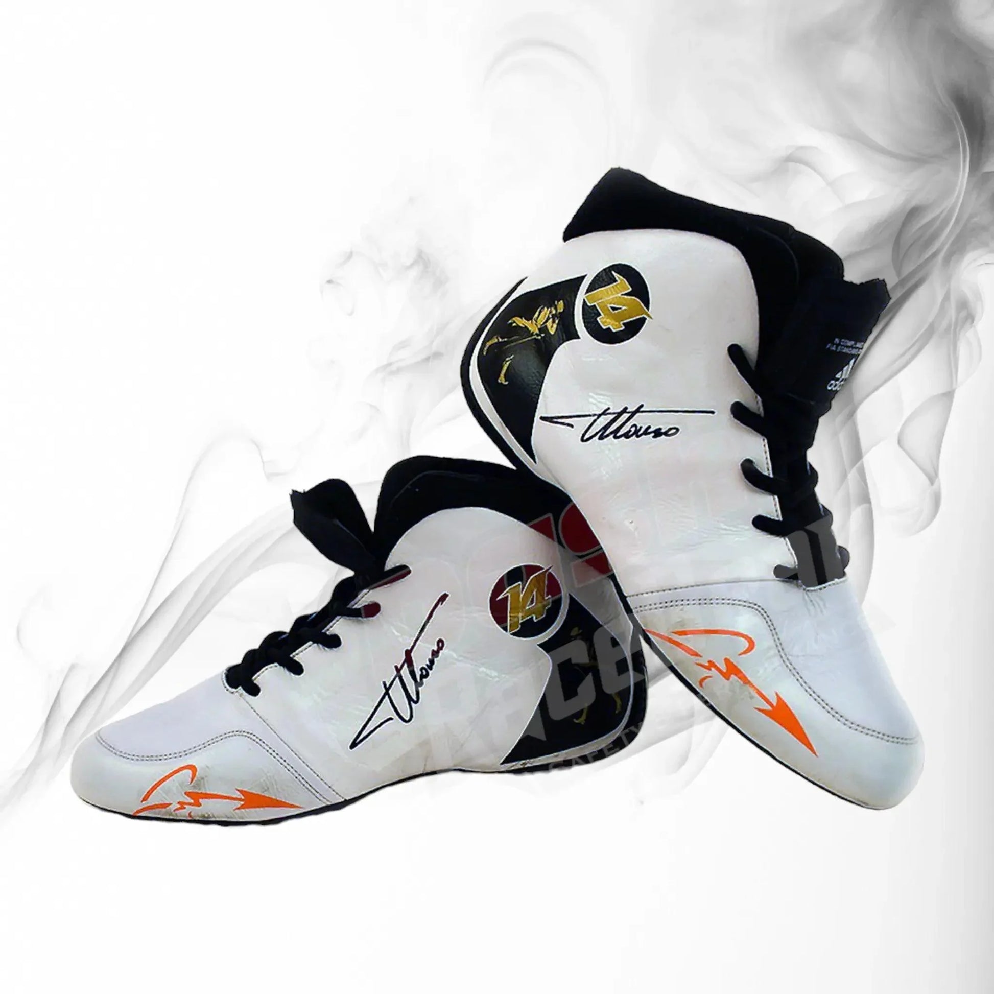 2017 Fernando Alonso McLaren F1 Team Race Shoes - Dash Racegear