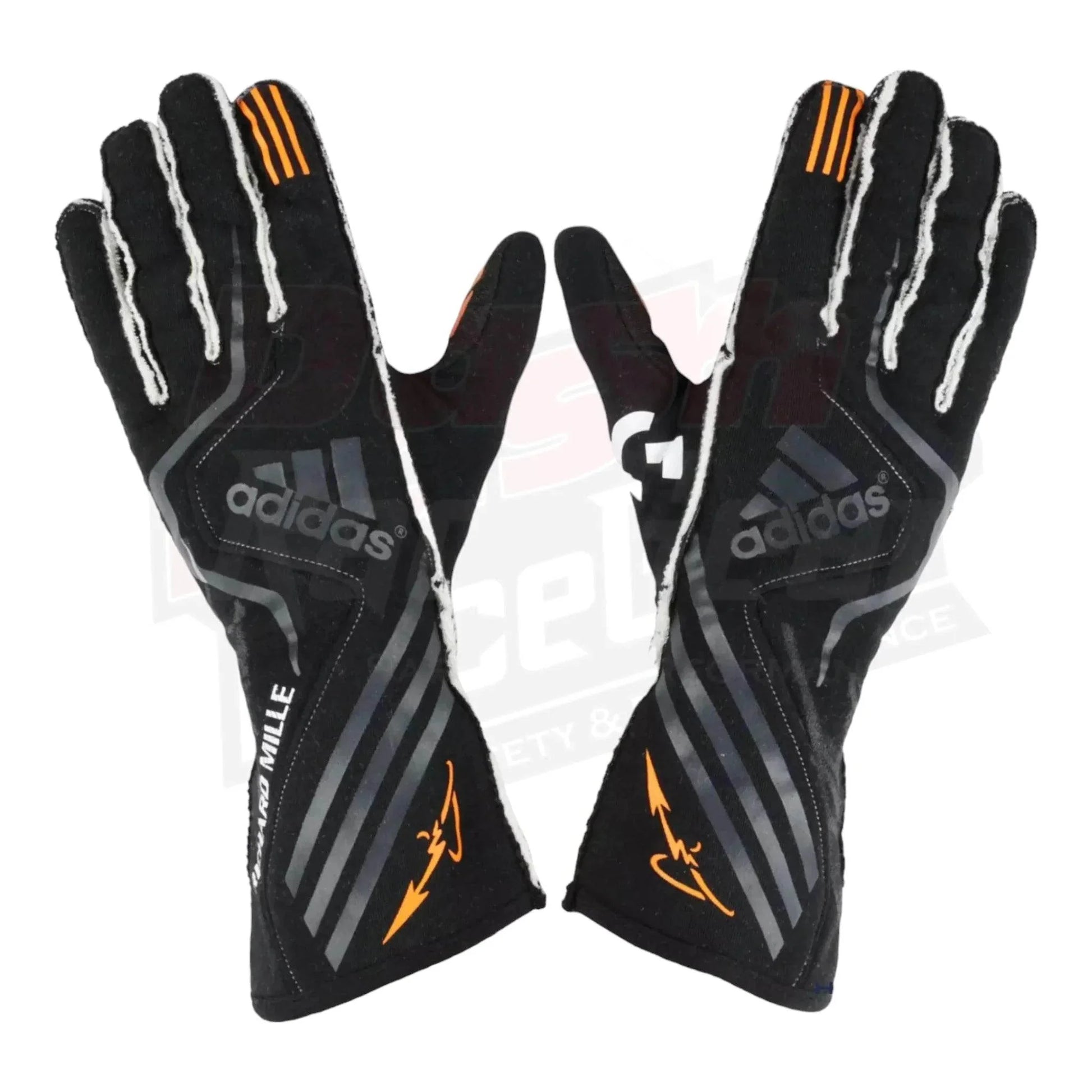 2017 Fernando Alonso McLaren Honda Adidas F1 Gloves - Dash Racegear