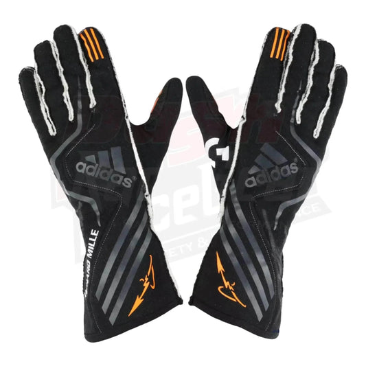 2017 Fernando Alonso McLaren Honda Adidas F1 Gloves - Dash Racegear