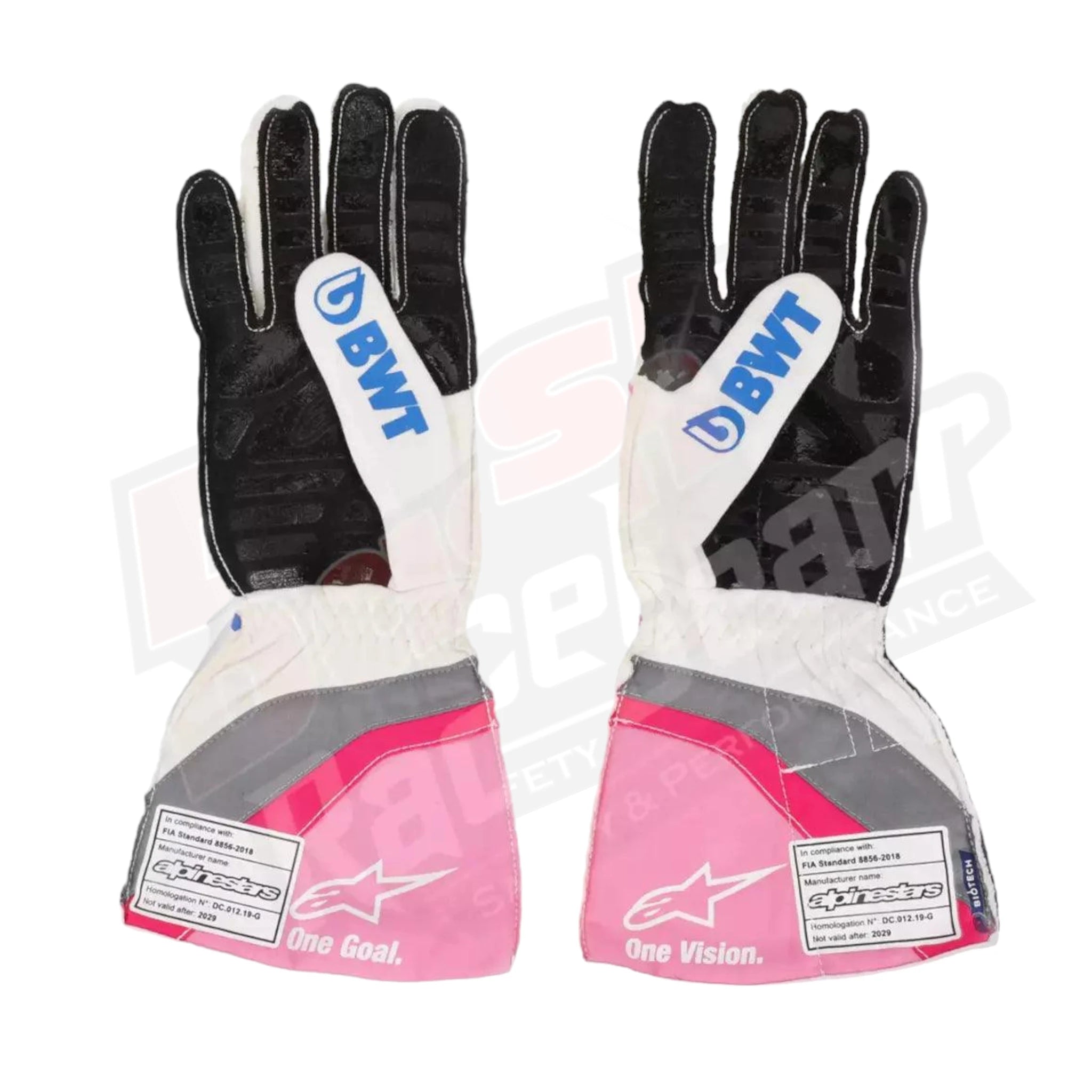 2020 Sergio Pérez BWT F1 Team Race Gloves
